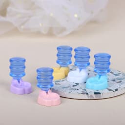 1/12 Dollhouse Mini Pet Water Dispenser Model Furniture Accessories For Doll House Decor Ornaments Kids Pretend Play Toys