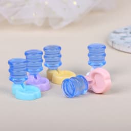 1/12 Dollhouse Mini Pet Water Dispenser Model Furniture Accessories For Doll House Decor Ornaments Kids Pretend Play Toys