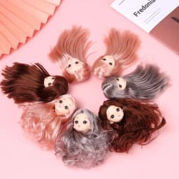 Toys Multiple Color Europe Red 1/6 BJD Ancient Doll Accessories 16cm Dolls Doll Head DIY Head Wear