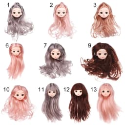 Toys Multiple Color Europe Red 1/6 BJD Ancient Doll Accessories 16cm Dolls Doll Head DIY Head Wear