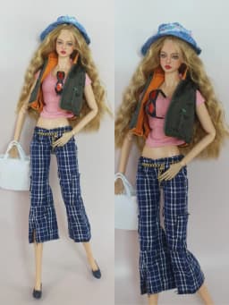 Handmade Babi Clothes Leather Clothing Outfit Overcoat for 11.5 Inch 30cm Doll BJD Clothes Many Style Gifts for Doll Accessories
