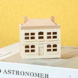 1:12 Dollhouse Miniature Cute Villa Small House Model Furniture Accessories For Doll House Decor Kids Pretend Play Toys