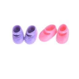 5Pairs Kelly Doll Confused Doll Shoes Kids Gift Toy 12cm Doll Shoes Accessories Best Gift for Girl
