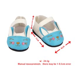7cm Exquisite Bow Flowerl Doll Shoes Clothes Accessories For American 18Inch&43cm Baby New Born Doll Mini Boots For OG Girl Doll
