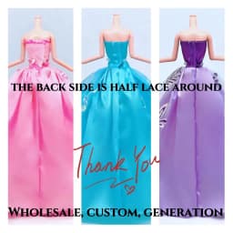 case for 30cm doll clothes Princess dress