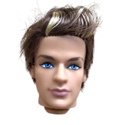 Male Doll Ken Heads Original Doll Toy Figures Good Makeup Face Prince Men Doll Heads DIY Dressing Accessories Girl Gift Toys
