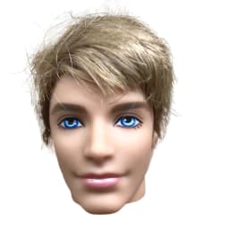 Male Doll Ken Heads Original Doll Toy Figures Good Makeup Face Prince Men Doll Heads DIY Dressing Accessories Girl Gift Toys