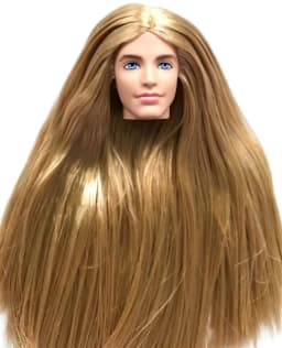 Male Doll Ken Heads Original Doll Toy Figures Good Makeup Face Prince Men Doll Heads DIY Dressing Accessories Girl Gift Toys
