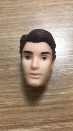 Male Doll Ken Heads Original Doll Toy Figures Good Makeup Face Prince Men Doll Heads DIY Dressing Accessories Girl Gift Toys