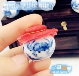1:12 Doll House Miniature Chinese Medicine Model Chinese Medicine Shop Scene Pill Medicine Wine Prescription BJD Doll Decoration