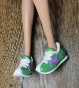 High heels Doll flat feet shoes white boots gifts accessories for your 1/6 Barb dolls TpQ88