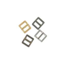 20/40pcs 3mm Dolls Clothes Buckles Handmade DIY Mini Tri-glide Belt Buckle Doll Bags Sewing Adjustable Buttons Shoes Accessories