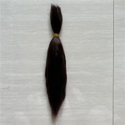 Tea Brown Black Brown Colors Reborn Baby Doll Mohair Accessories Handrooted BJD 1/6 Dolls Hair Wig Accessories