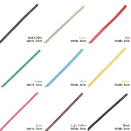 11 colors Length 50cm DIY Width 3/5mm Clothes Accessories Doll Waist Belts Handmade Belt Material Kids Educational Toys