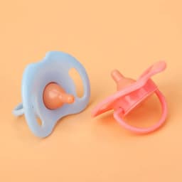 18inch Doll Magic Milk Juice Bottles with Pacifier Bibs Dollhouse Plastic Nipple Bottle fit Newborn Dolls for Toys Accessories