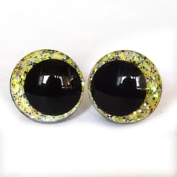 20pcs Round Eccentric-Pupil Cartoon glitter toy safety eyes doll pupil eyes with washer for c