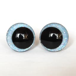20pcs Round Eccentric-Pupil Cartoon glitter toy safety eyes doll pupil eyes with washer for c