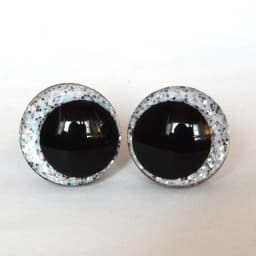 20pcs Round Eccentric-Pupil Cartoon glitter toy safety eyes doll pupil eyes with washer for c