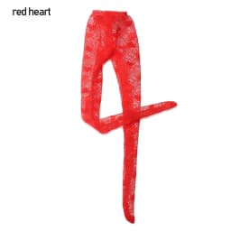 Love Heart Pattern Doll Silk Stockings Toy Dress Up Game Elestic Legging Colorful PanPant Hose Fit 1/6 Scale Dolls Accessories