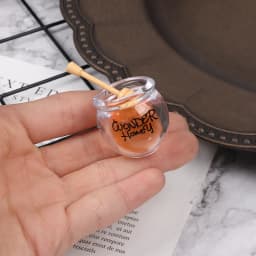 Mini Miniature Dollhouse Honey pot Kitchen Room Food Home Tableware Accessories