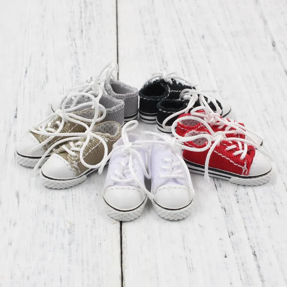 DBS Shoes for Blyth Doll Icy Joint Doll Leather Shoes 2.8cm*1.2cm