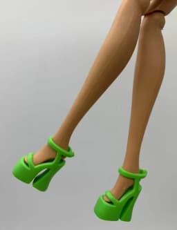 Doll toy shoes high heels flat shoes accessories for your BB dolls BB826B
