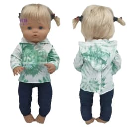 43cm Doll Clothes Coat Nenuco Ropa Y Su Hermanita 17 Inch Baby Dolls Jacket Children Girl Birthday Gifts