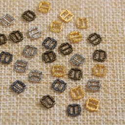 20PCS Mini Buckles For Doll Toys 3.5mm/7mm DIY Doll Shoes Clothes Sewing Accessories Ultra-small Pattern Belt Buttons Buckles