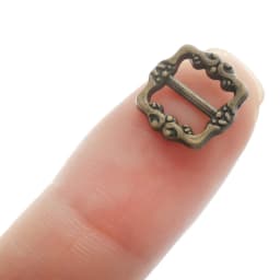 20PCS Mini Buckles For Doll Toys 3.5mm/7mm DIY Doll Shoes Clothes Sewing Accessories Ultra-small Pattern Belt Buttons Buckles