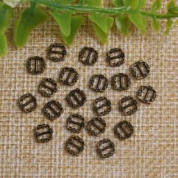 20PCS Mini Buckles For Doll Toys 3.5mm/7mm DIY Doll Shoes Clothes Sewing Accessories Ultra-small Pattern Belt Buttons Buckles