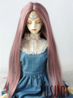 Jusuns Doll Wigs JD016 6-7inch 7-8' 8-9' Parting Long Straight Synthetic Mohair BJD Hair 1/6 1/4 1/3 YOSD MSD SD Accessories
