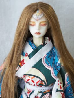 Jusuns Doll Wigs JD016 6-7inch 7-8' 8-9' Parting Long Straight Synthetic Mohair BJD Hair 1/6 1/4 1/3 YOSD MSD SD Accessories