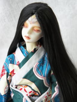 Jusuns Doll Wigs JD016 6-7inch 7-8' 8-9' Parting Long Straight Synthetic Mohair BJD Hair 1/6 1/4 1/3 YOSD MSD SD Accessories