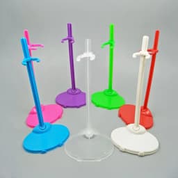 1PC Stands For 1/6 Dolls Transparent Support Stand 30cm Figure Display Holder High Quality Children Toys Accessories