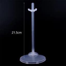 1PC Stands For 1/6 Dolls Transparent Support Stand 30cm Figure Display Holder High Quality Children Toys Accessories