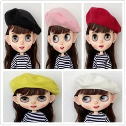 New Arrival Fashion Beret Hat for Blyth doll Pullip Licca, Azone 1/6 dolls Accessories