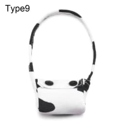 20CM Animal Panda Carrot Miniature Crossbody Messenger Bag Doll Bags Cartoon Dolls Accessories Changing Dressing Game Toys