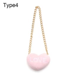 20CM Animal Panda Carrot Miniature Crossbody Messenger Bag Doll Bags Cartoon Dolls Accessories Changing Dressing Game Toys