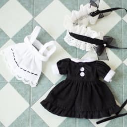 New Ob11 Doll Suki Ins Clothes Skirt Doll Princess Dress Suit Doll Maid Dress For Ymy, Penny, Obitsu11, Molly,1/12 Bjd Doll