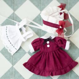 New Ob11 Doll Suki Ins Clothes Skirt Doll Princess Dress Suit Doll Maid Dress For Ymy, Penny, Obitsu11, Molly,1/12 Bjd Doll