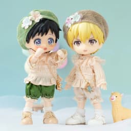 New Ob11 Doll Suki Ins Clothes Skirt Doll Princess Dress Suit Doll Maid Dress For Ymy, Penny, Obitsu11, Molly,1/12 Bjd Doll
