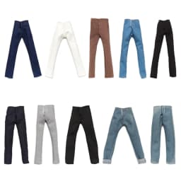 High Quality 1/6 Male Doll Clothes Jeans Pants For Ken Doll Trousers Boyfriend Ken Prince Male Doll Casual Wear Doll Accessories