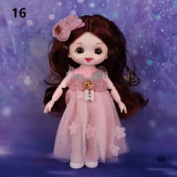 1 Set Fashion Doll Clothes Animal Doll Suit Beautiful Outfit For 16~17 cm Doll Wear Dolls Accessories