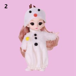1 Set Fashion Doll Clothes Animal Doll Suit Beautiful Outfit For 16~17 cm Doll Wear Dolls Accessories