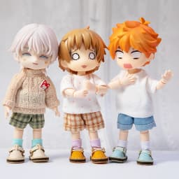 Handmade Ob11 Doll Pants Clothes Doll Grid Pattern Jeans Shorts Doll Accessories For Penny, Molly, Obitsu11,Gsc 1/12 Bjd Dolls