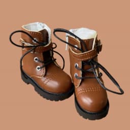 Tilda 7cm 1/4 Doll Toy Shoes,Lovely Cute Shoes Simulation Leather Boots for Nancy Dolls Minifee High Quality Doll Accessories