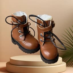 Tilda 7cm 1/4 Doll Toy Shoes,Lovely Cute Shoes Simulation Leather Boots for Nancy Dolls Minifee High Quality Doll Accessories