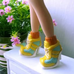 Fashion1/6 Doll Shoes Boots Sandals Girl DIY Dressing Doll Toys Doll Decors For FR Super Model Barby Dolls Colorful Doll Shoes