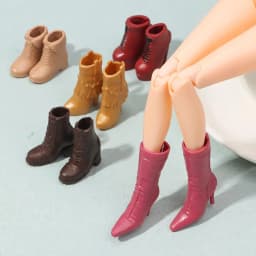 Fashion1/6 Doll Shoes Boots Sandals Girl DIY Dressing Doll Toys Doll Decors For FR Super Model Barby Dolls Colorful Doll Shoes