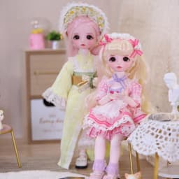 DBS DREAM FAIRY Doll 1/6 BJD Name by Magic Angel Mechanical Joint Body With Makeup Including Scalp Eyes Clothes Girls SD